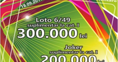 Stire din Social : Poturi de sute de mii de euro  la tragerile loto de duminică