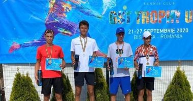 Luca Preda, campionul turneului de tenis U16 de la Bistriţa - 2