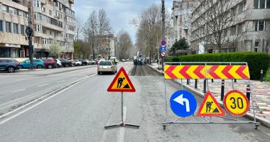 Stire din Social : Atenție șoferi! Se lucrează pe bulevardul I.C. Brătianu, la partea carosabilă