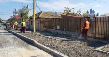 Lucrări de modernizare pe străzile din cartierul Palazu Mare - 2