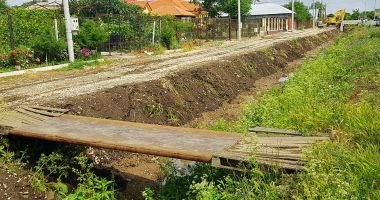 GALERIE FOTO / Lucrările de construire de podețe în localitatea 23 August din județul Constanța, urgentate - 3