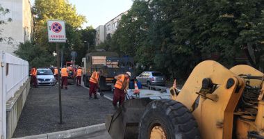 Stire din Social : Lucrările de modernizare ale orașului continuă și în această săptămână