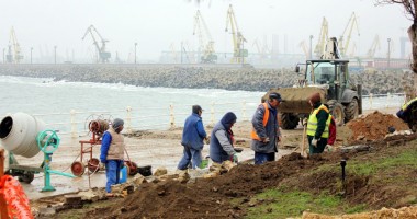 Faleza de la Cazino, transformată în șantier. Cum va arăta după lucrările de reabilitare - 2
