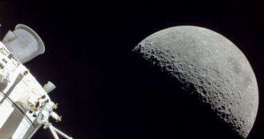 Răsărit de Pământ pe Lună. Nava spaţială Orion a trimis ultimele poze