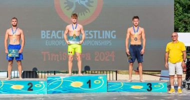 Stire din Sport : Constănţeanul Daniel Sandu, aur la Campionatul European de Lupte pe Plajă