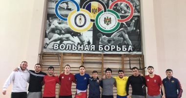 Lupte / Lotul olimpic de lupte libere, în cantonament la Chişinău