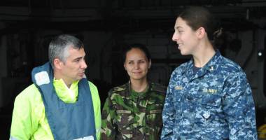 Stire din Eveniment : Lupte  și salvări de vieți  în Marea Neagră