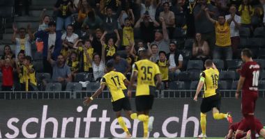 Lecţie de fotbal în Elveţia. CFR Cluj a pierdut returul cu Young Boys şi se pregăteşte pentru play-off-ul Europa League