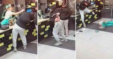 Atac cu maceta la shaormerie! Agresorul s-a predat polițiștilor