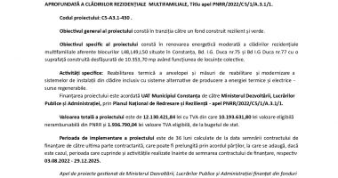 ,,PNRR: Fonduri pentru România modernă și reformată!” - 2