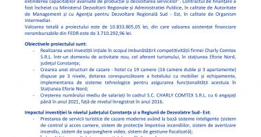 CONSTRUIRE CLĂDIRE TURISTICĂ S+P+3E+TC, ÎMPREJMUIRE TEREN ȘI AMENAJARE PARCARE - 2