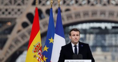 Stire din Actualitate : Macron lansează un apel la solidaritate financiară în zona euro