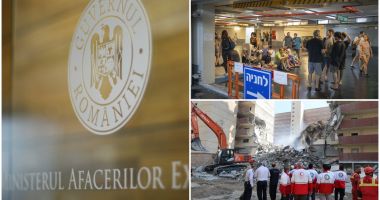 Stire din Actualitate : MAE anunță că aproape 400 de români au solicitat ajutor din Iran și Israel