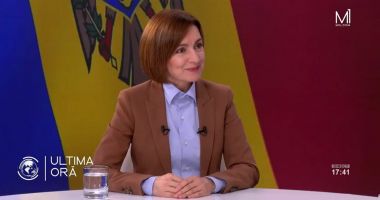 Stire din Actualitate : Maia Sandu, surprinsă de cutremur în direct la o televiziune din Chișinău. Cum a reacționat aceasta