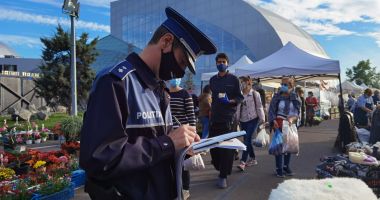 Mai mulţi poliţişti şi jandarmi pe străzi. Sancţiuni pentru cei care nu poartă mască - 1
