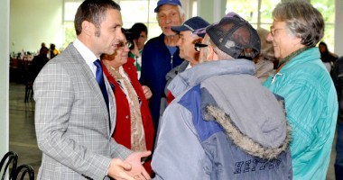 Stire din Politică-Administrație : Primarul Cristian Radu, prezent la sărbătorirea Zilei Pensionarilor