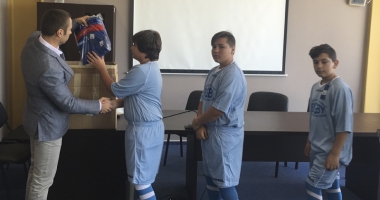A venit rândul rugbiștilor din Mangalia să primească noile echipamente - 2