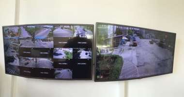 Sistemul  de supraveghere video, pus  în funcțiune  la Mangalia