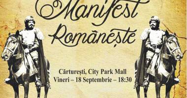 Stire din Cultură-Educație : "Manifest românește", cu Ștefan Paraschiv