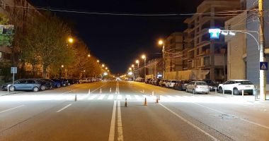 Marcaje rutiere noi, la Constanța