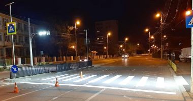 Marcaje rutiere noi, la Constanța - 2