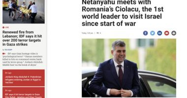 Stire din Actualitate : Presa internațională laudă întâlnirea lui Ciolacu cu Netanyahu
