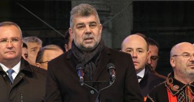 Stire din Politică-Administrație : Unirea Principatelor Române / Ciolacu, după ce a fost huiduit: "Eu chiar vă iubesc!"