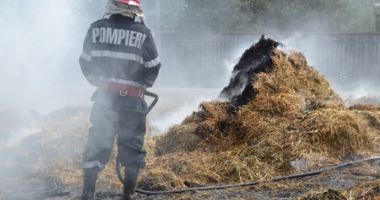 ALERTĂ LA POMPIERI. INCENDIU ÎN JUDEȚUL CONSTANȚA!