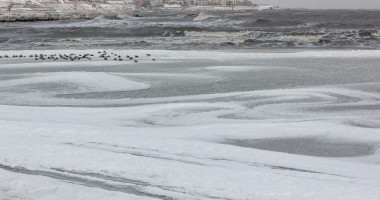 Imagini INCREDIBILE / Marea Neagră a început să înghețe - 6