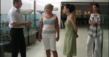 Maria Băsescu, în vizită la Muzeul Callatis - 2