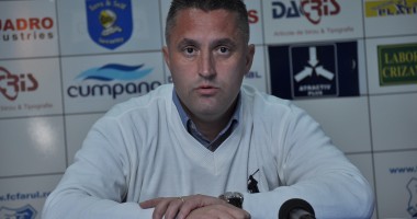 Stire din Sport : Fotbal, FC Farul / Marian Pană: "Vrem să legăm două victorii consecutive"