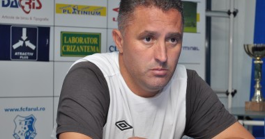 Stire din Sport : Fotbal, FC Farul / "Noi, în acest moment, nu mai contăm pe cei patru"