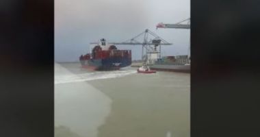 Imaginile zilei, cu DEZASTRUL din Portul Antwerpen. Navigatorii, ÎN ALERTĂ! Galerie foto / video - 4