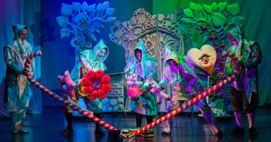 Moment artistic de Ziua Marionetei, la Teatrul „Căluţul de mare”