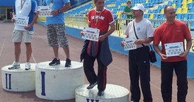 Polițist constănțean premiat cu medalia de aur la Campionatul Național de Atletism - 2