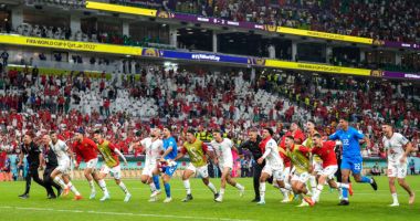 Stire din Sport : Încă un rezultat surpriză la CM din Qatar. Maroc a învins Belgia cu 2-0, iar africanii sunt pe primul loc în grupă