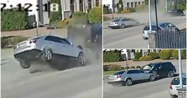 Stire din Eveniment : Beat, fără permis și urmărit de poliție, a izbit în plin mașina viceprimarului