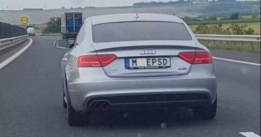 Stire din Eveniment : INFORMAȚIA ZILEI despre șoferul cu numere de înmatriculare "M**E PSD"