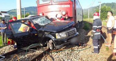 Bolid spulberat de tren. O victimă
