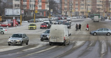 IMAGINI din Constanța / Cum se circulă în oraș după o noapte de COD PORTOCALIU - 2