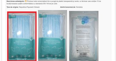 Măşti neconforme puse pe piaţă