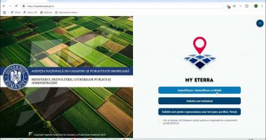 Stire din Actualitate : Extrase de carte funciară pentru informare și extrase din planul cadastral - obținute gratuit, online