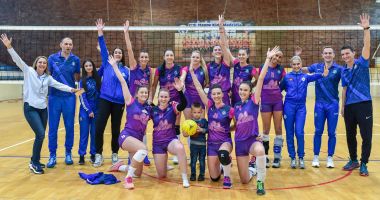 Stire din Sport : Rundă dificilă pentru voleibalistele de la CS Medgidia, în DA 1