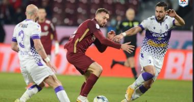 Fotbal: Liga I CFR-Cluj- FC Argeș 1-0