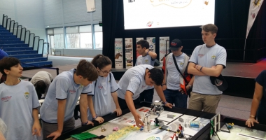Elevi ai Liceului Internațional,  medaliați cu aur  la First Lego League - 3