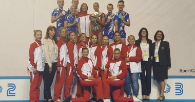 Stire din Sport : Medalii europene pentru "aerobicii" de la CS Farul