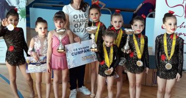 Stire din Sport : Medalii pentru CS Victoria Cumpăna, la CN de gimnastică ritmică
