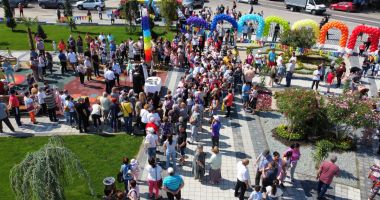 Edilul Valentin Vrabie a inaugurat Parcul IMUM din Medgidia, de Ziua Copilului - 2