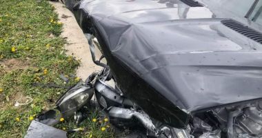 Accident grav! Șapte răniți, după un carambol între mai multe mașini