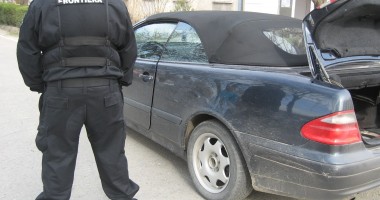 Mercedes furat din Italia găsit pe străzile Constanței